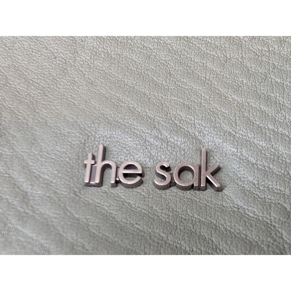 The Sak Ashland Leather Crossbody - Sage Green & Brown Two-Tone - Picture 3 of 9